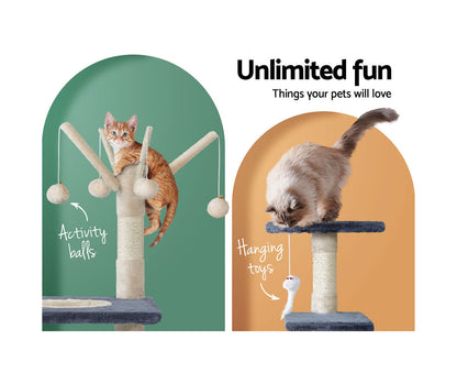 110cm Multi-Level Interactive Cat Tree