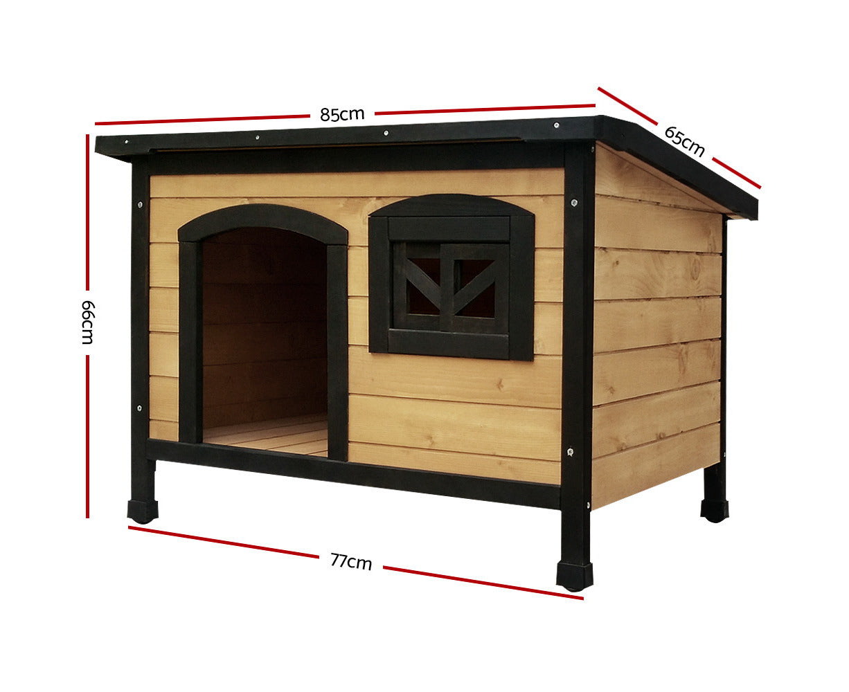 Premium Large Dog Kennel Weatherproof Sturdy Wood House