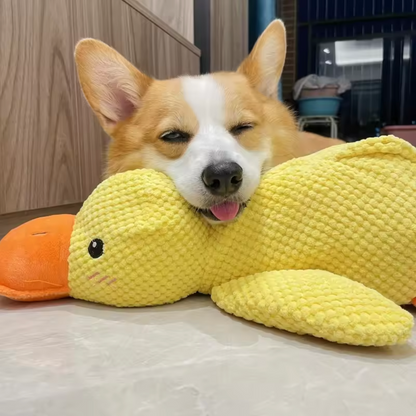 Calming Stuffed Duck Chew Toy