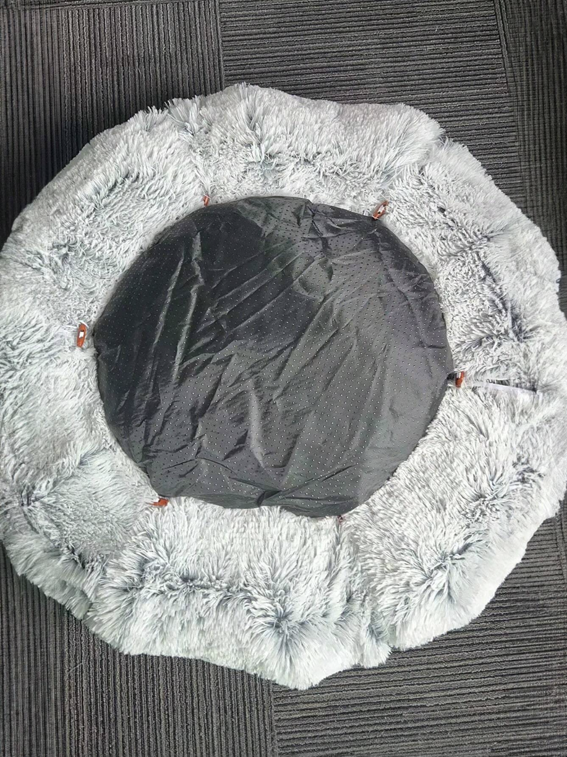 Brémis 2 in 1 Cat Tunnel Donut Bed