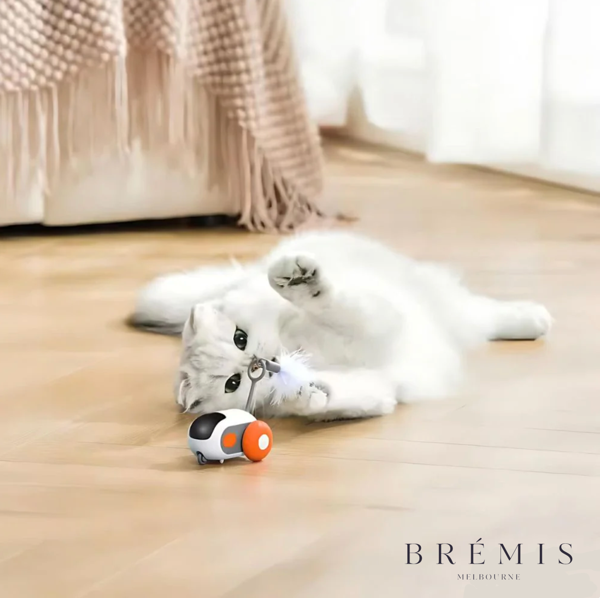 Turbo Tail™ 2.0 Remote-Controlled Smart Cat Toy