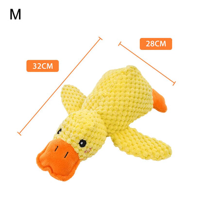 Calming Stuffed Duck Chew Toy