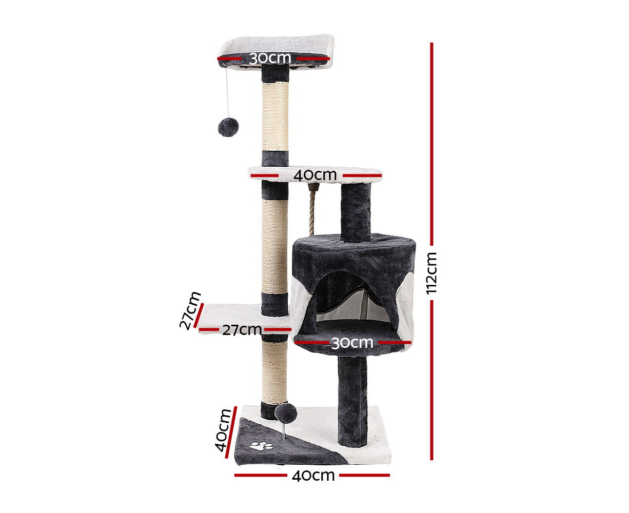 112cm Interactive Multi-Level Cat Tree