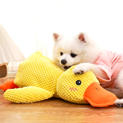 Calming Stuffed Duck Chew Toy