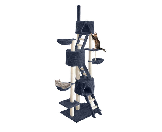 Elite Cat Tower - 244cm Multi-Level Cat Tree