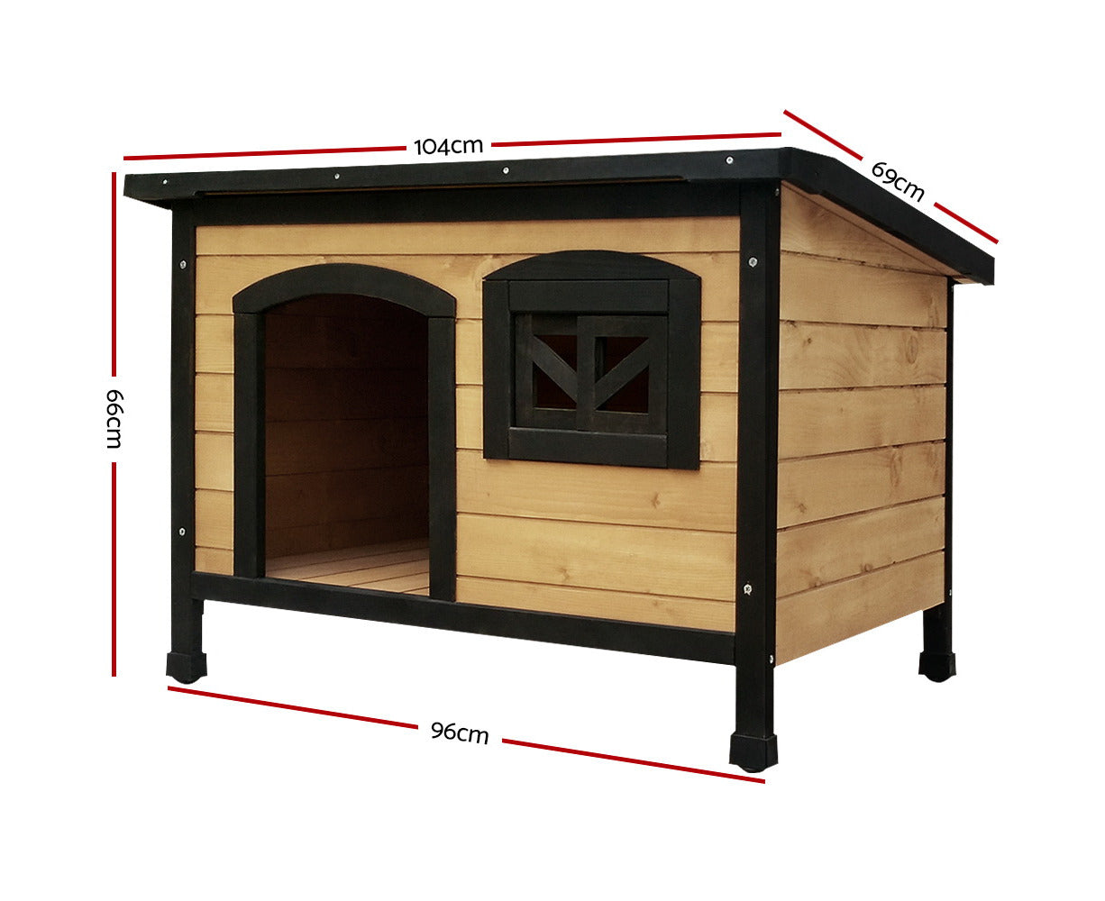 Premium XXL Dog Kennel Weatherproof Sturdy Wood House