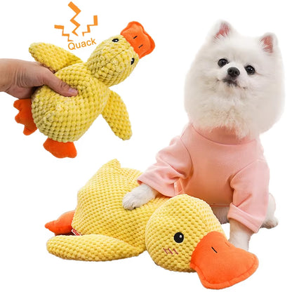 Calming Stuffed Duck Chew Toy