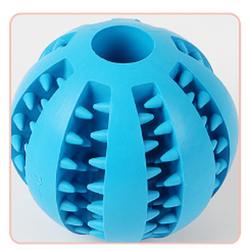 Food Dispensing Ball Dog Chew Toy