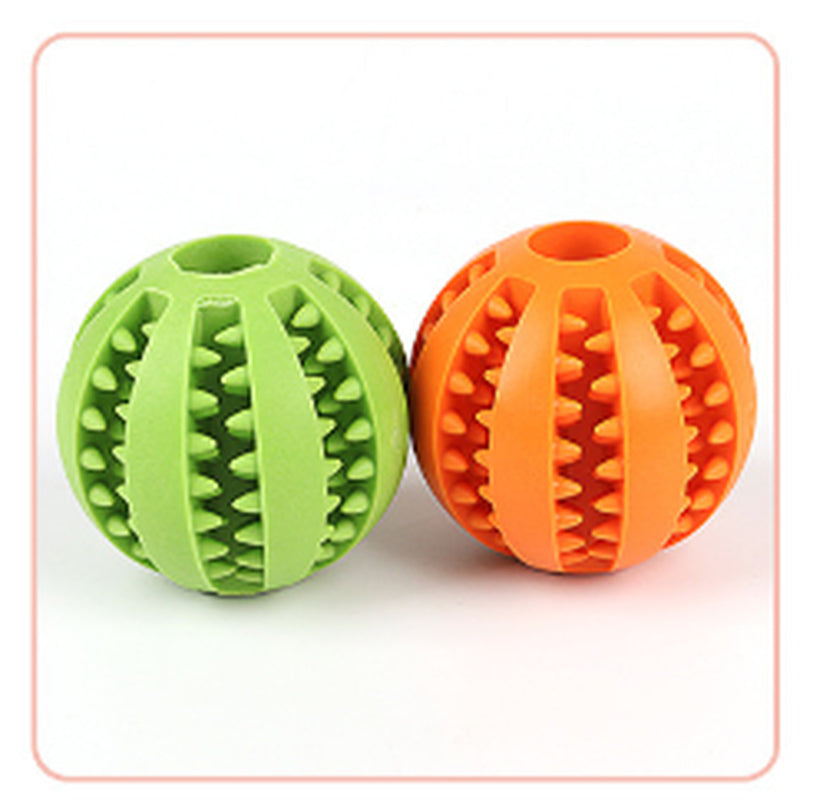 Food Dispensing Ball Dog Chew Toy