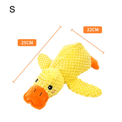 Calming Stuffed Duck Chew Toy