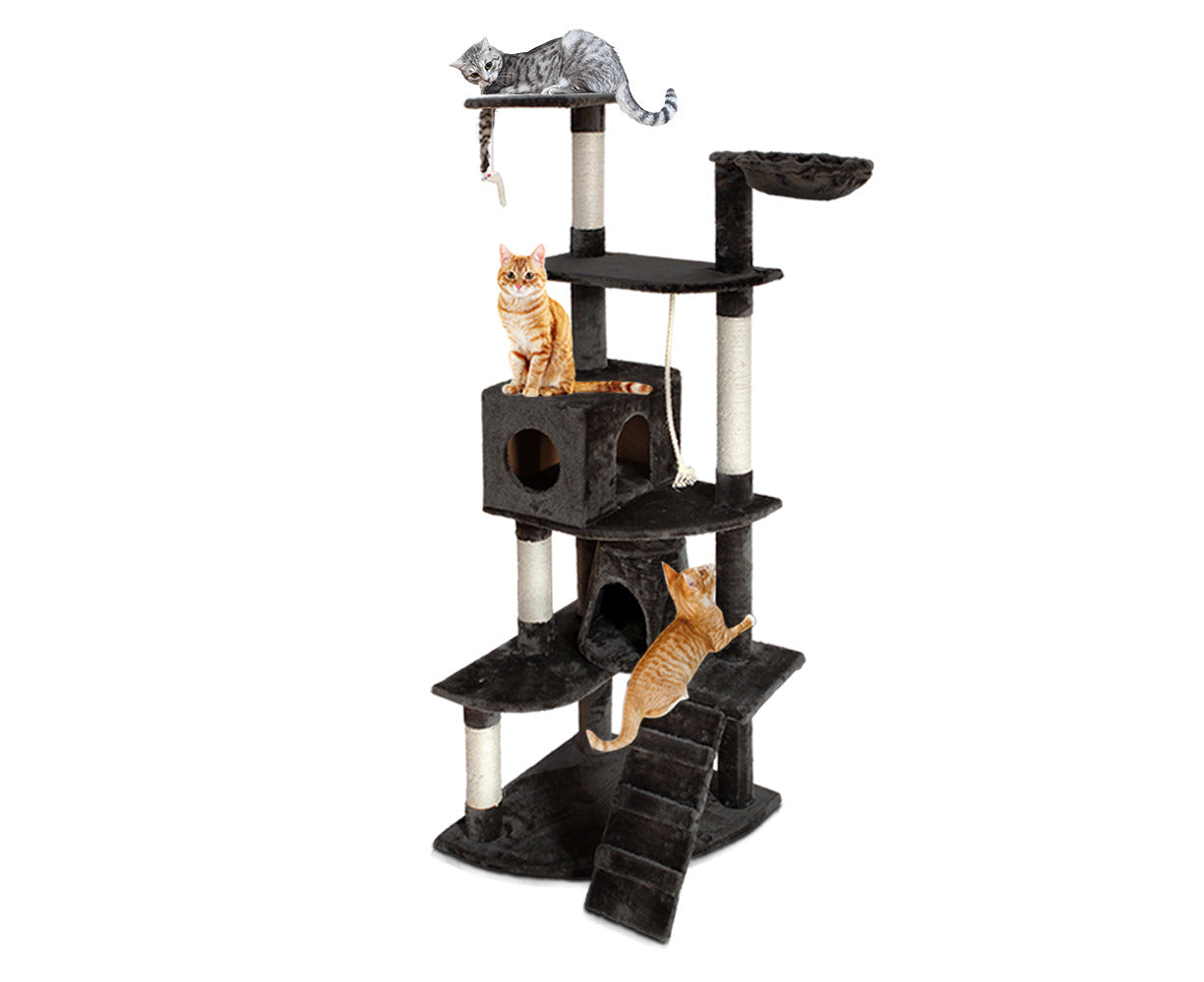 Ultimate Cat Tower - 193cm Multi-Level Cat Tree